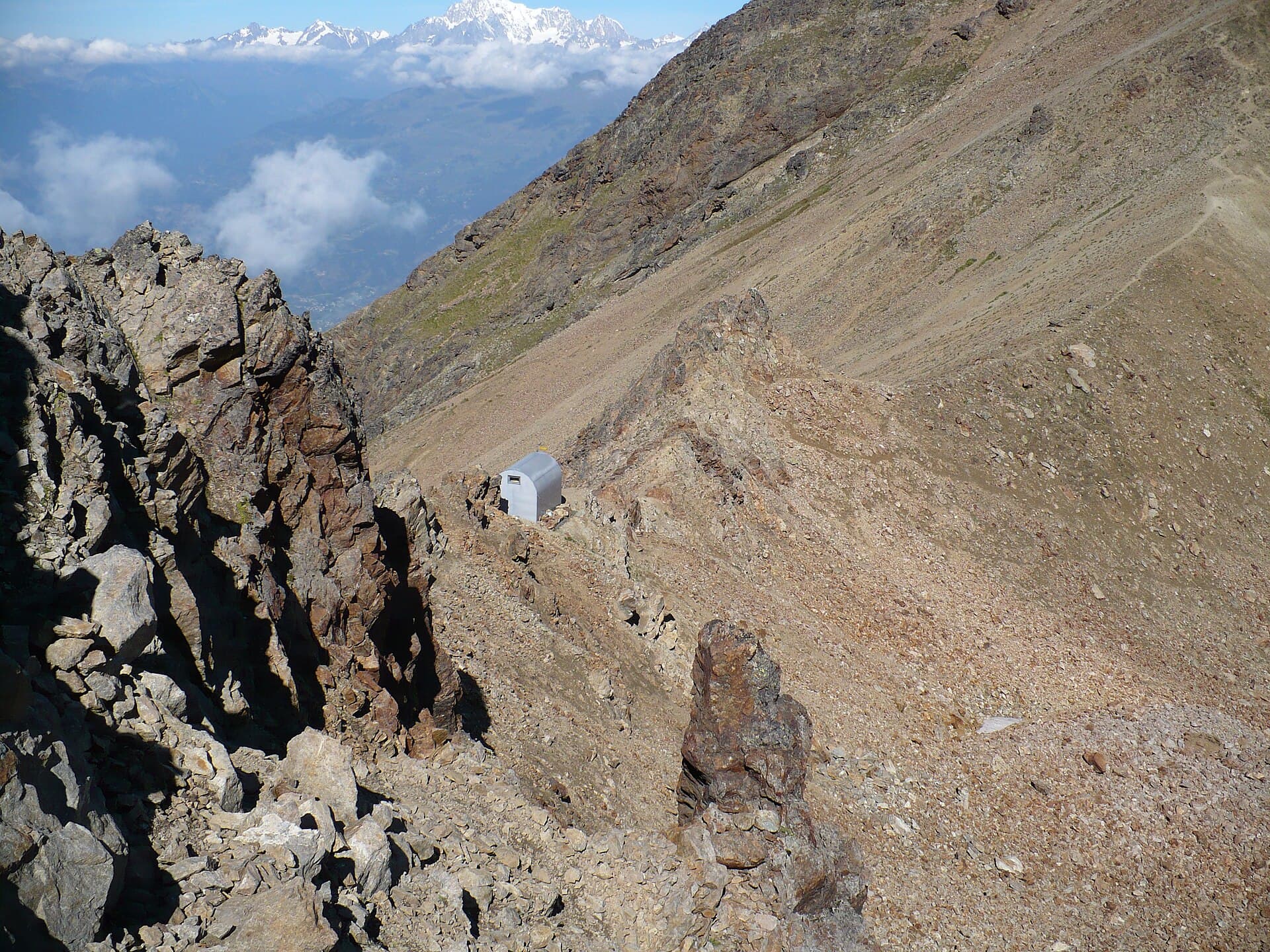 Via ferrata takas Monte Emilius