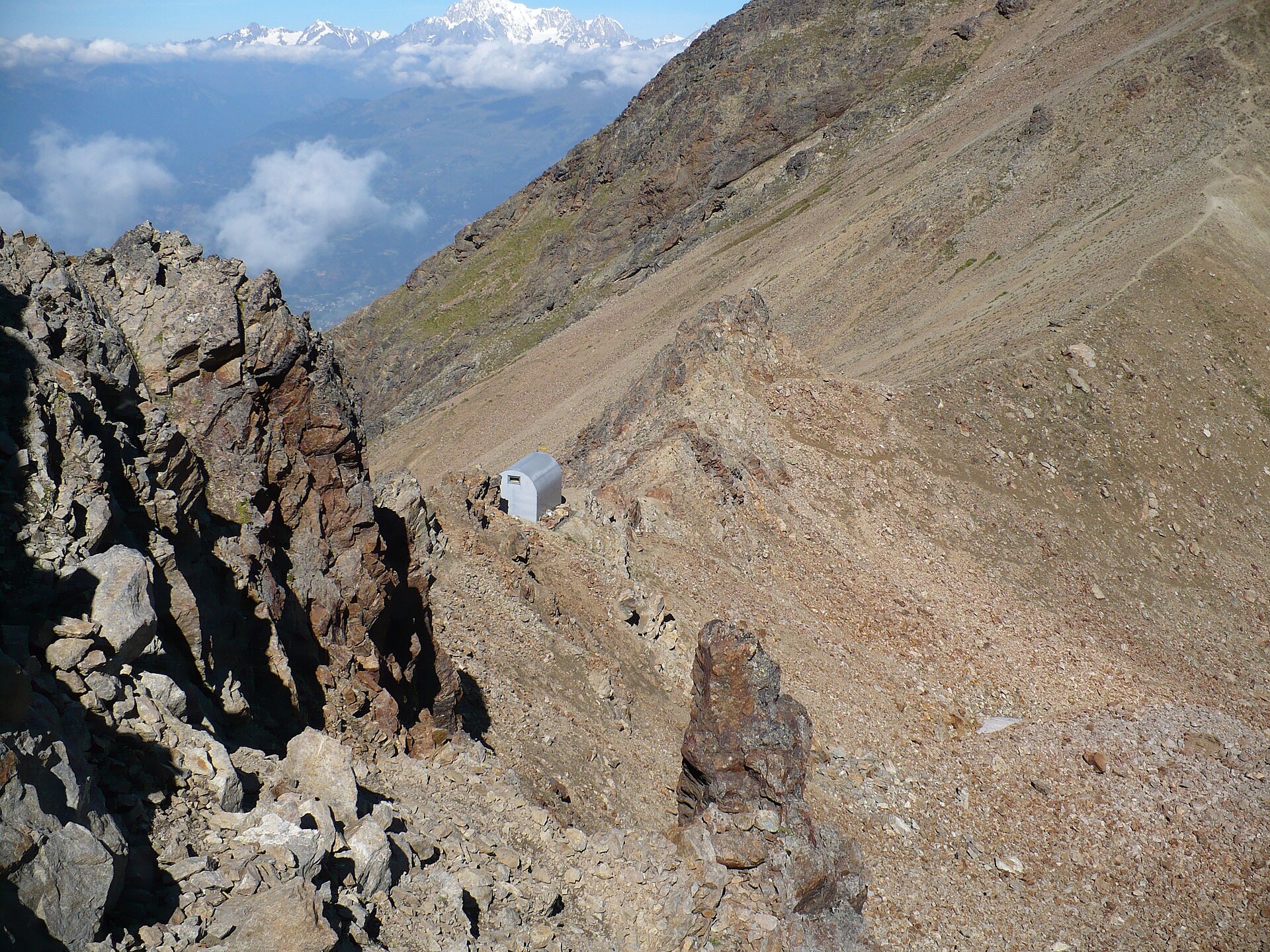 Via ferrata takas Monte Emilius
